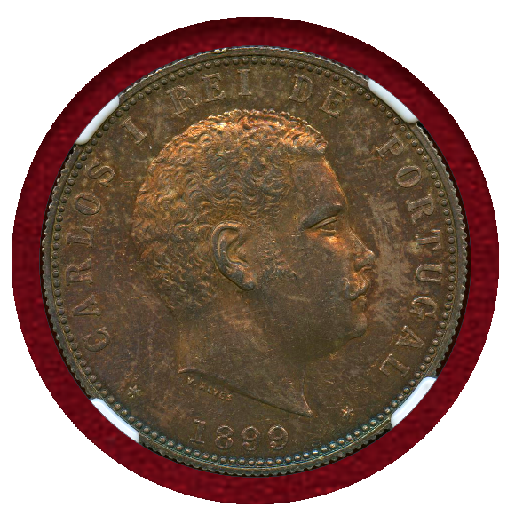 JCC | ジャパンコインキャビネット / ポルトガル 1899年 1000レイス