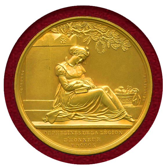 超レア！ルイ4世19世紀ブロンズメダルアンティークドイツ/勲章ミリタリー