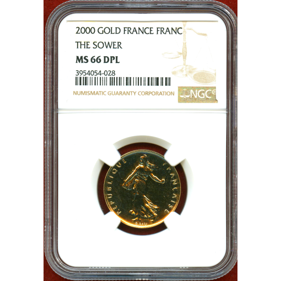 JCC | ジャパンコインキャビネット / 【SOLD】フランス 2000年 フラン