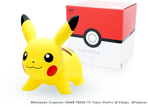公式】ポケモンエアー POKÉMON AIR | JAM Corp. 株式会社 J A M