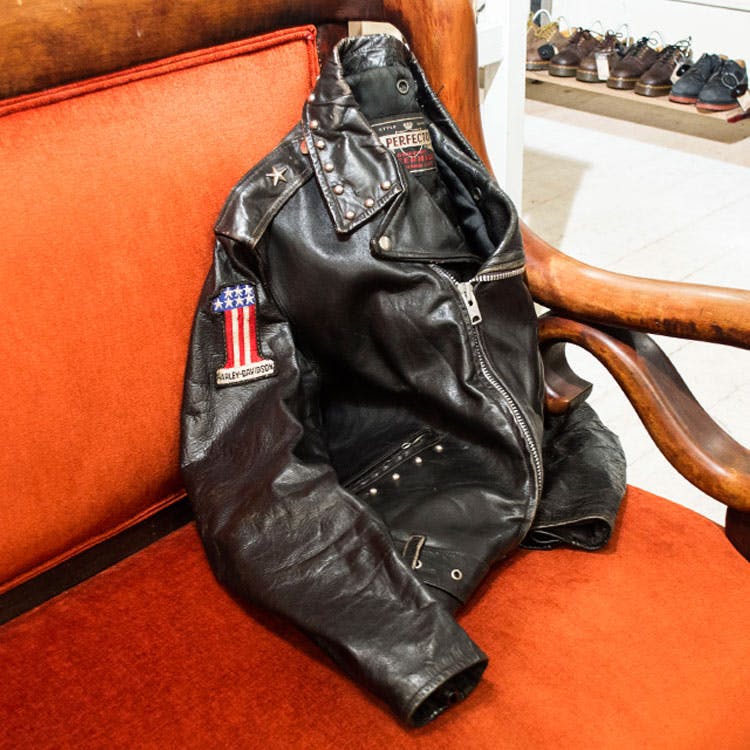 Schott ショット レザージャケット シングルライダース 36 黒 641