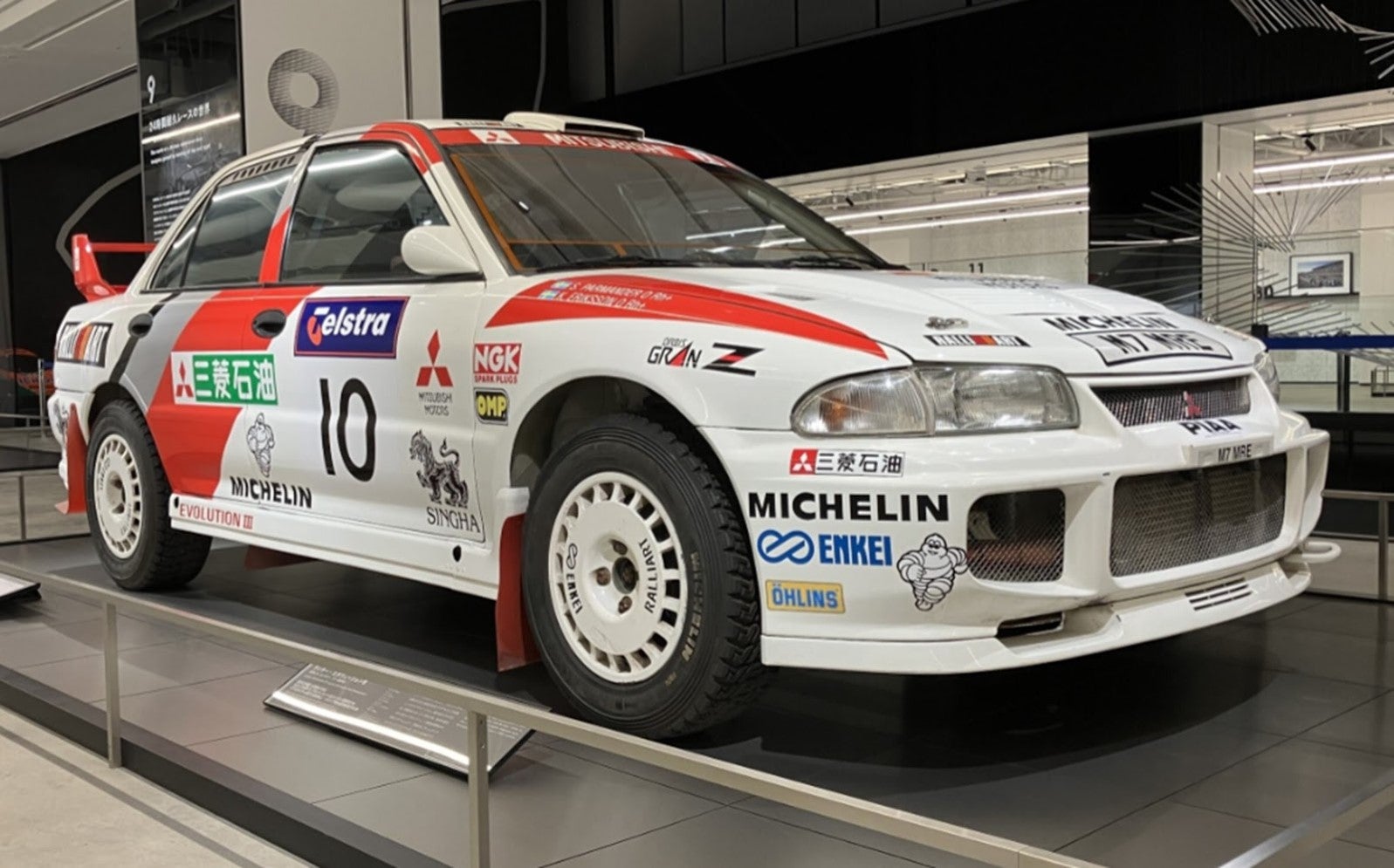 フォーラムエイト・ラリージャパン2024で往年のラリーカーを展示