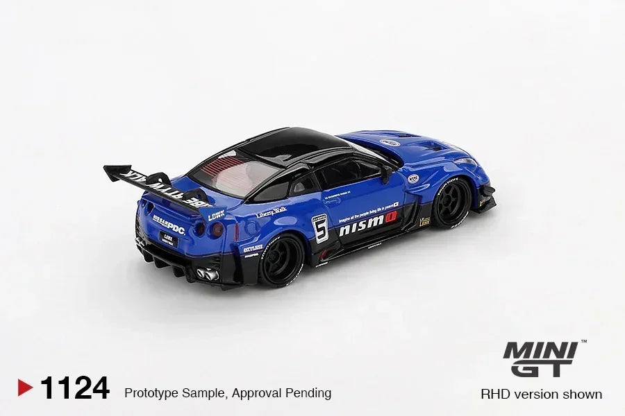 Mini GT 1:64 LB-Silhouette WORKS GT Nissan 35GT-RR Ver.2 Blue