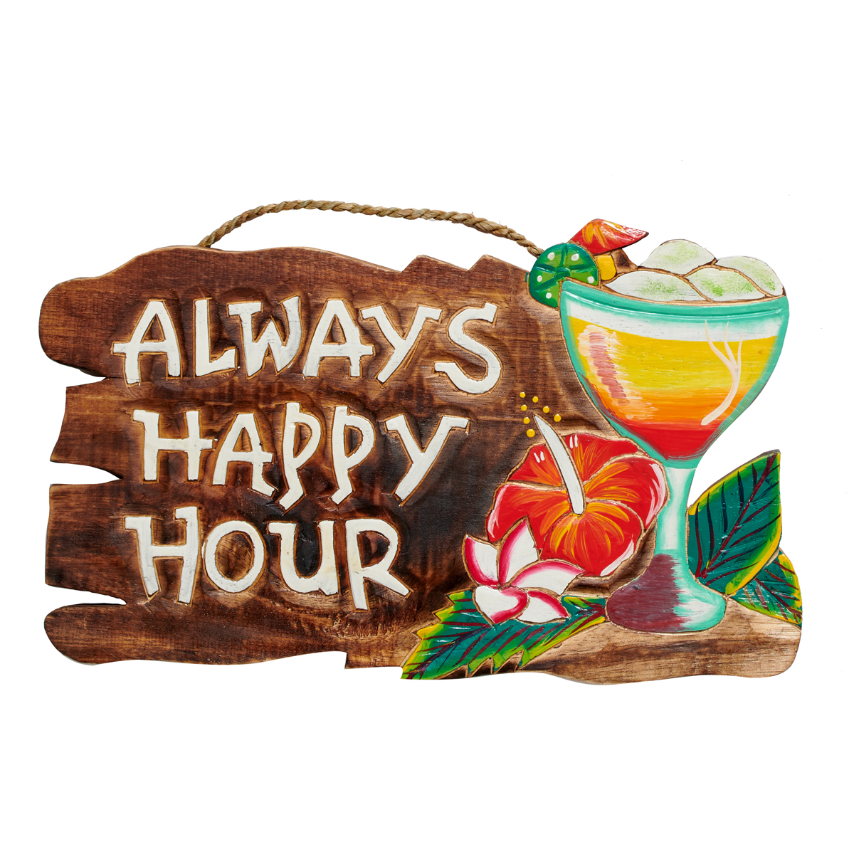 Always happy hour' sign - medium - Java Art