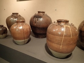 信州の文化財 幻の焼き物 入道焼大徳利 高さ46㎝ 江戸時代 信州の文化