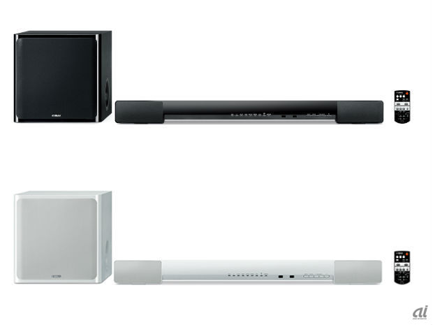 ヤマハ、バータイプのフロントサラウンドシステム--サブウーファは