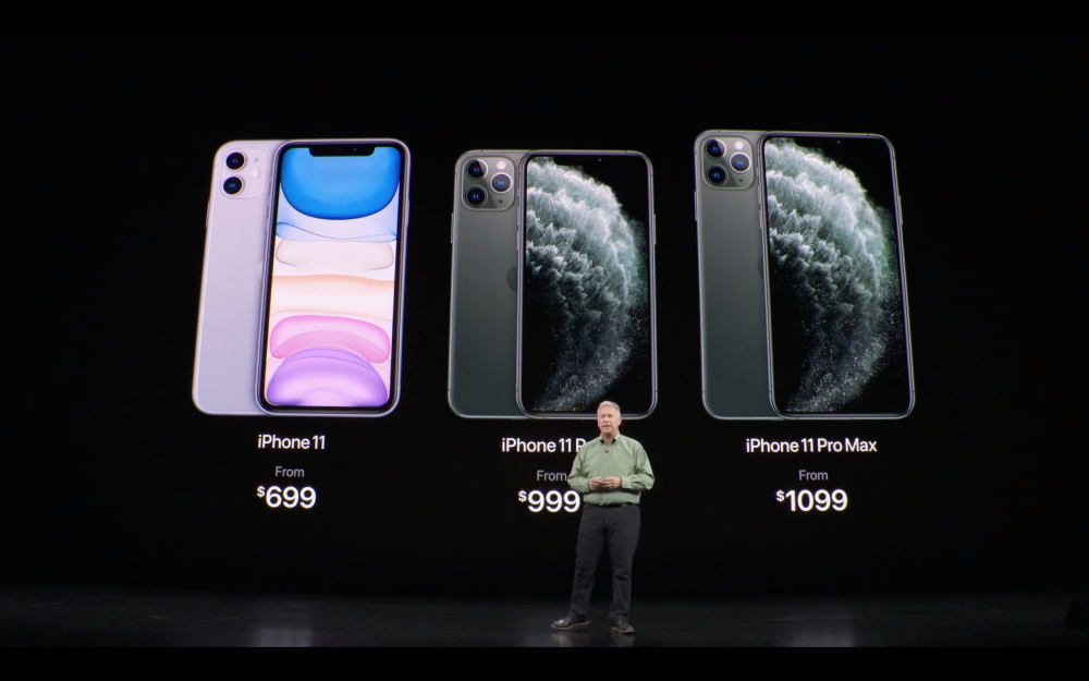 iPhone 11」シリーズ発表、トリプルカメラ搭載の”Pro”含む3機種--9月20