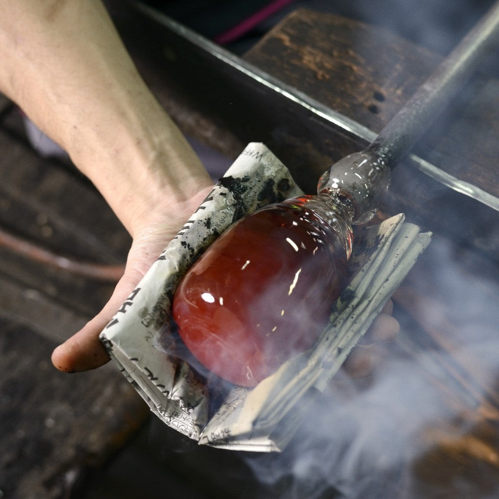 薩摩切子 クリスタルグラス | フリーカップ | 金赤 | 薩摩びーどろ工芸