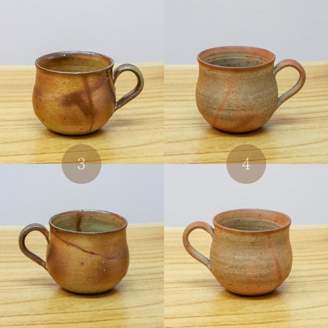 備前焼 カップ | コーヒーマグ | 緋襷 | 森一朗