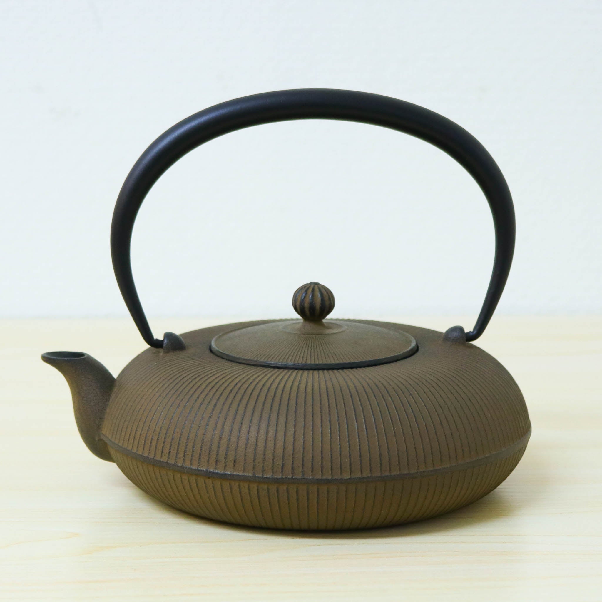 南部鉄器 鉄瓶 急須 | 立目 0.8L | ひさご色 | 及富