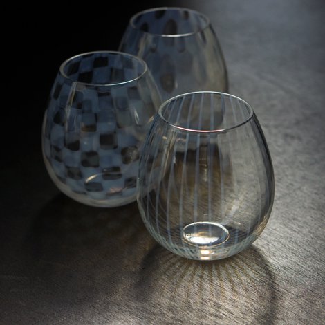 明治 大正 ビンテージグラス 硝子 3個セット 【公式通販】