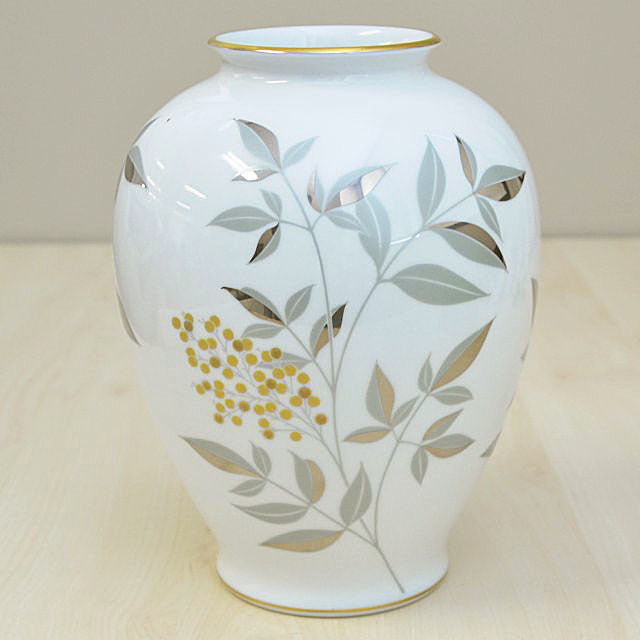 有田焼 花瓶 | 燦彩南天(さんさいなんてん) | 花瓶 | 香蘭社