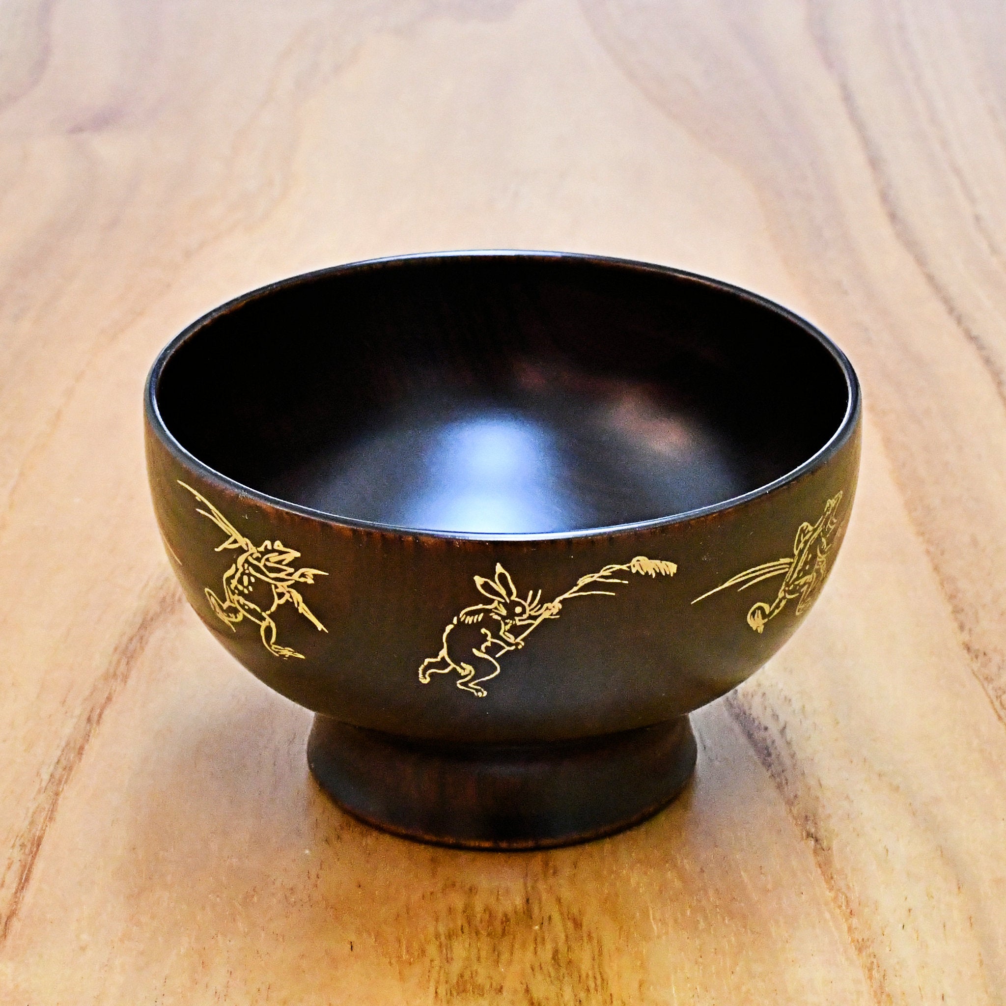 鳥の彫刻の茶色漆器椀 鳥の彫刻の茶色漆器椀 象彦 公式オンライン