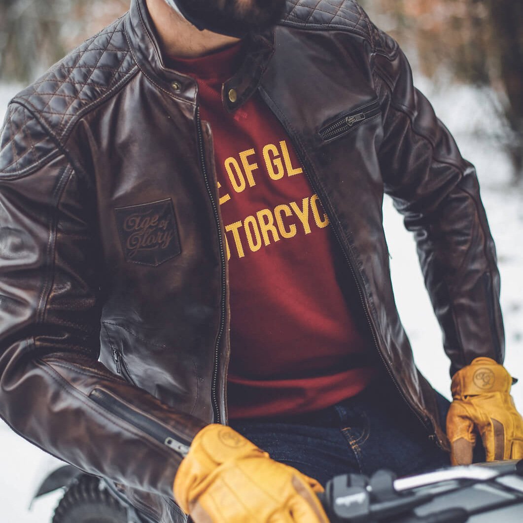 試着無料】エイジオブグローリー ローグ - バイク レザー ジャケット