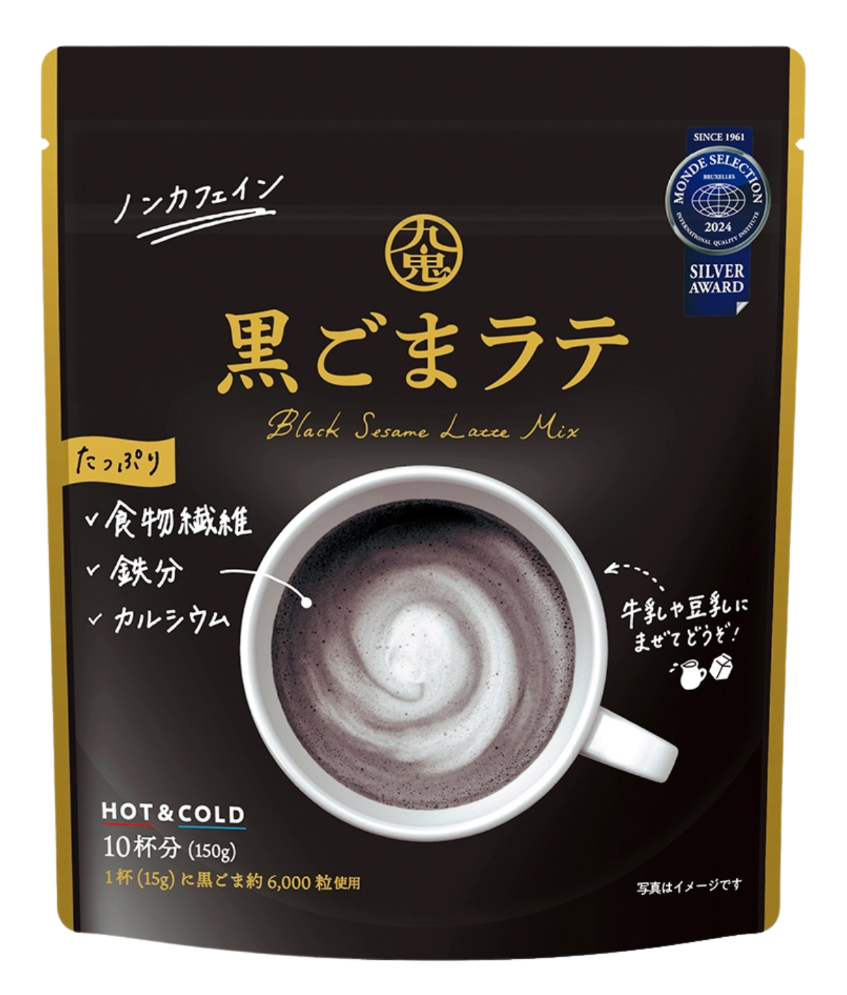 九鬼 黒ごまラテ 150g JaponiaCentralna.pl