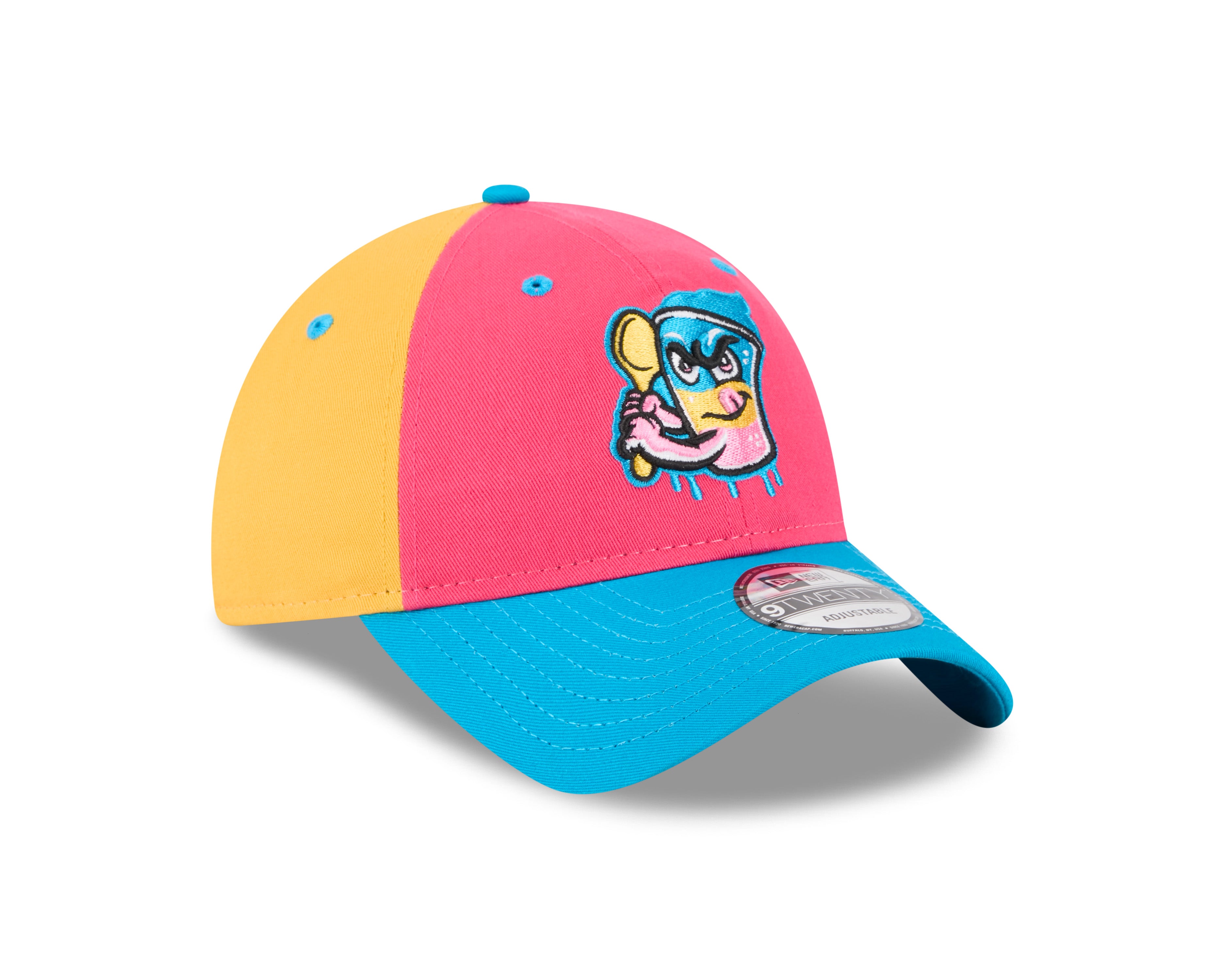 Jacksonville Jumbo Shrimp New Era Honey Drippers Theme Night