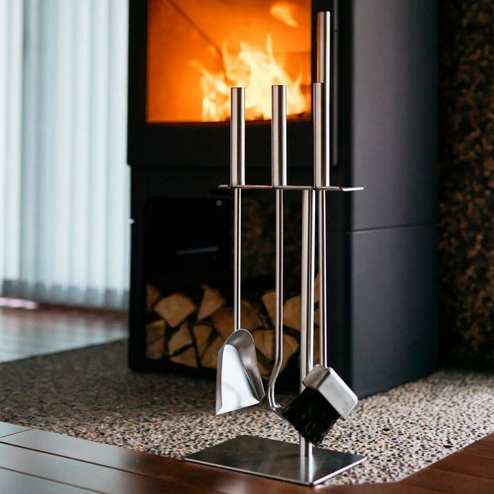 暖炉薪ツール 「ファイヤーサイド ステンレスツールセット レギュラー