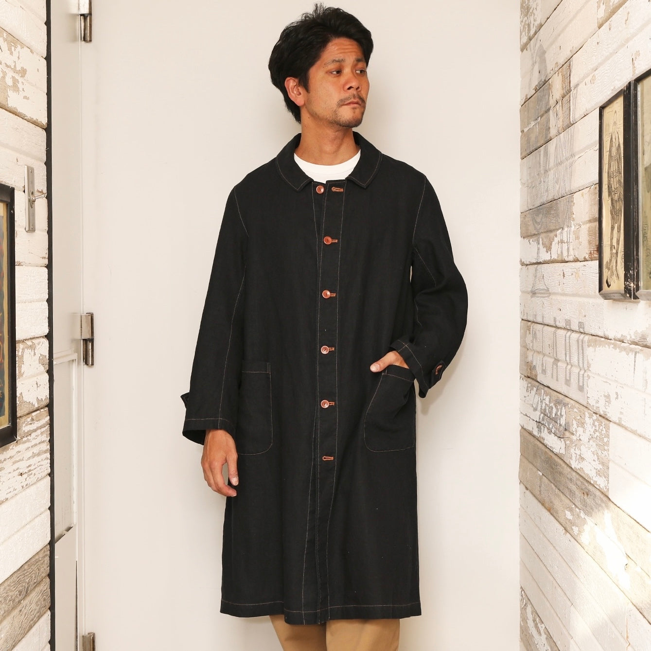 The 2 Monkeys Atelier Coat （アトリエコート）【TM01443】 – JELADO