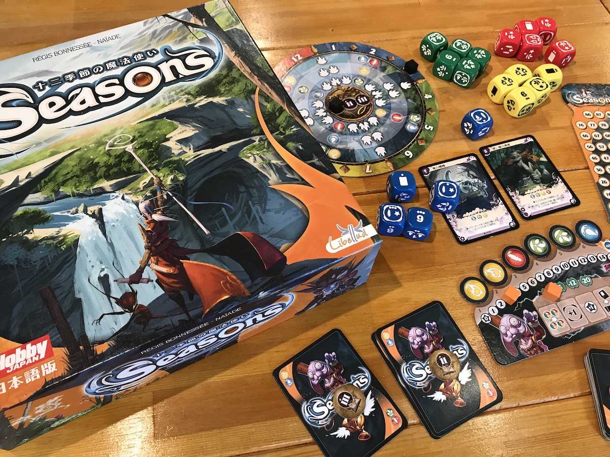 ゲーム紹介]十二季節の魔法使い | JELLY JELLY CAFE ボードゲームカフェ