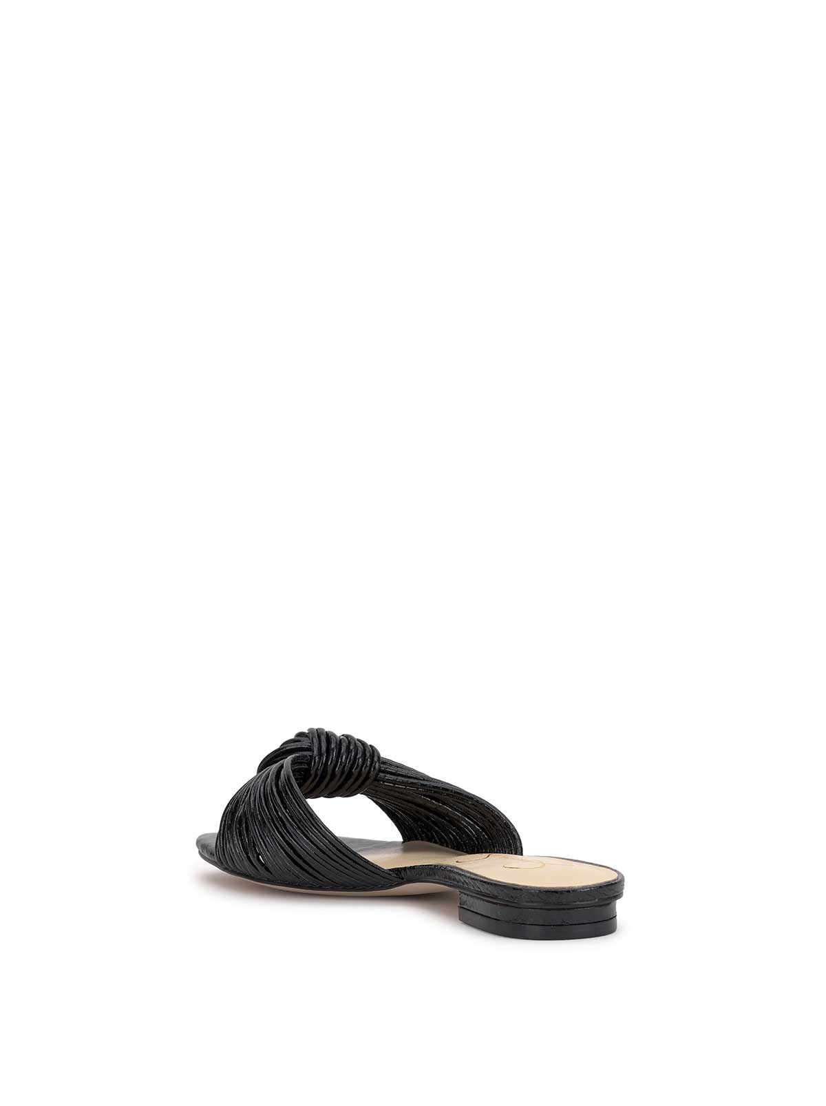 Dydra Knotted Flat Sandal in Black – Jessica Simpson