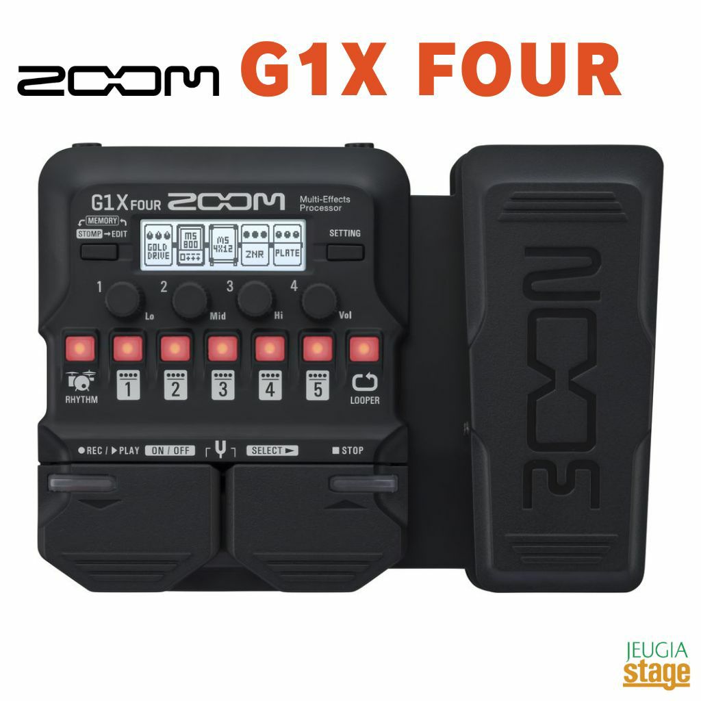 ZOOM G2 FOUR ズーム ギター用マルチエフェクター【Stage Guitar
