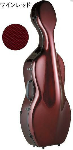 チェロハードケース】EASTMAN CELLO CASE Carbon Natural Redイースト