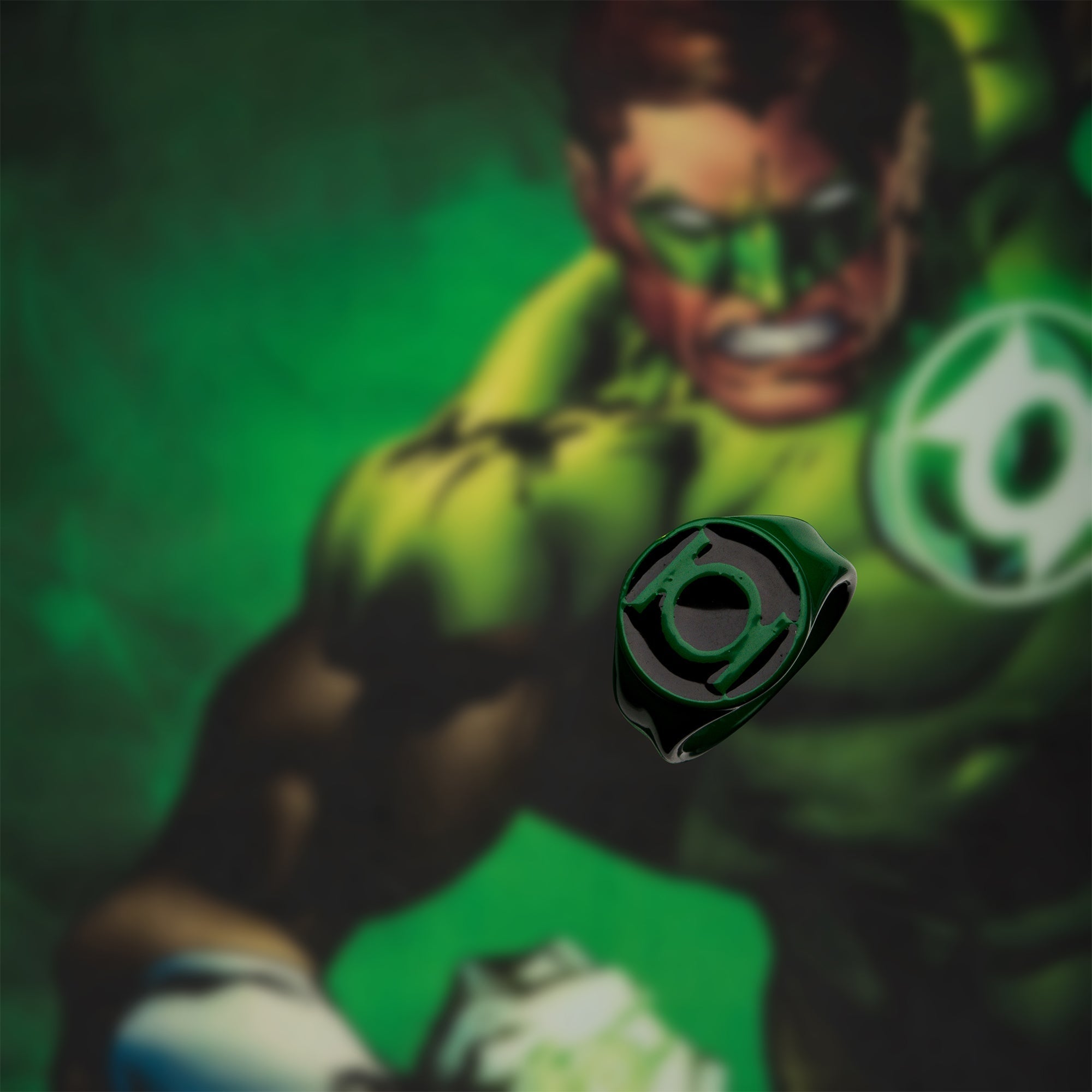 DC Comics Green Lantern Fan Enamel Ring Set – Jewelry Brands Shop