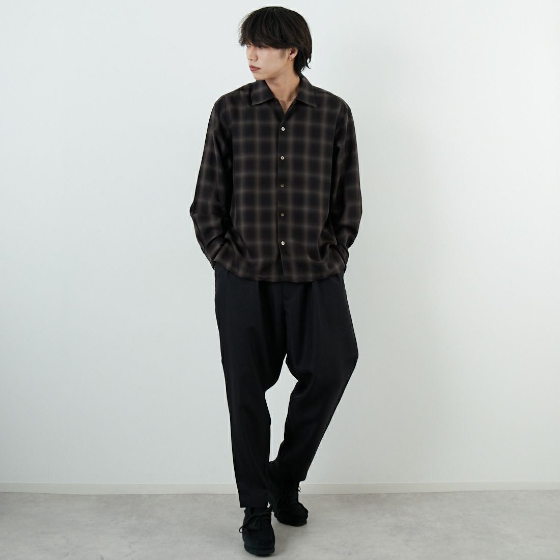 MANUAL ALPHABET [マニュアルアルファベット] ツイルフェードチェック