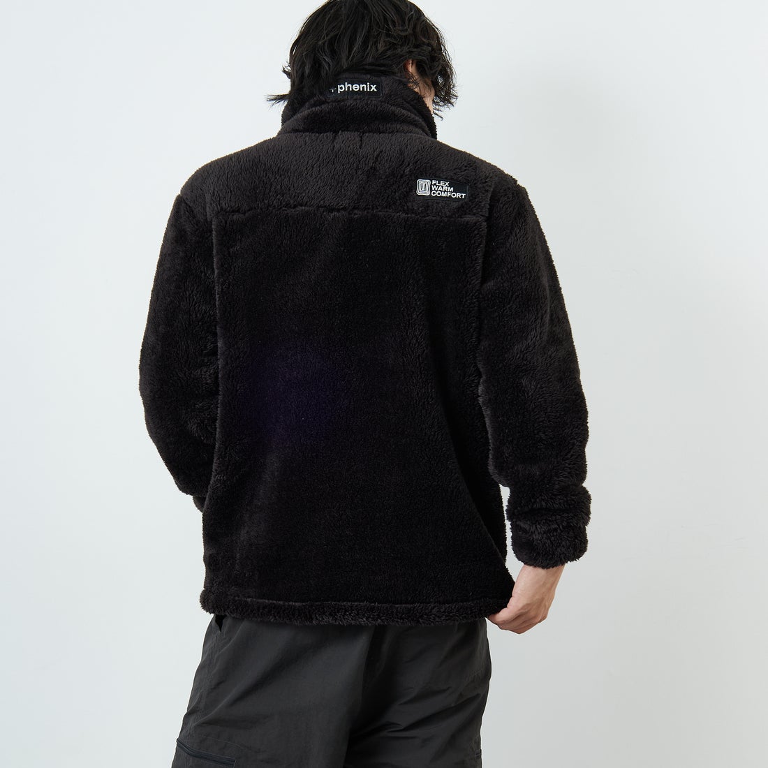 phenix [プラスフェニックス] 別注 ボア フリースジャケット [POO