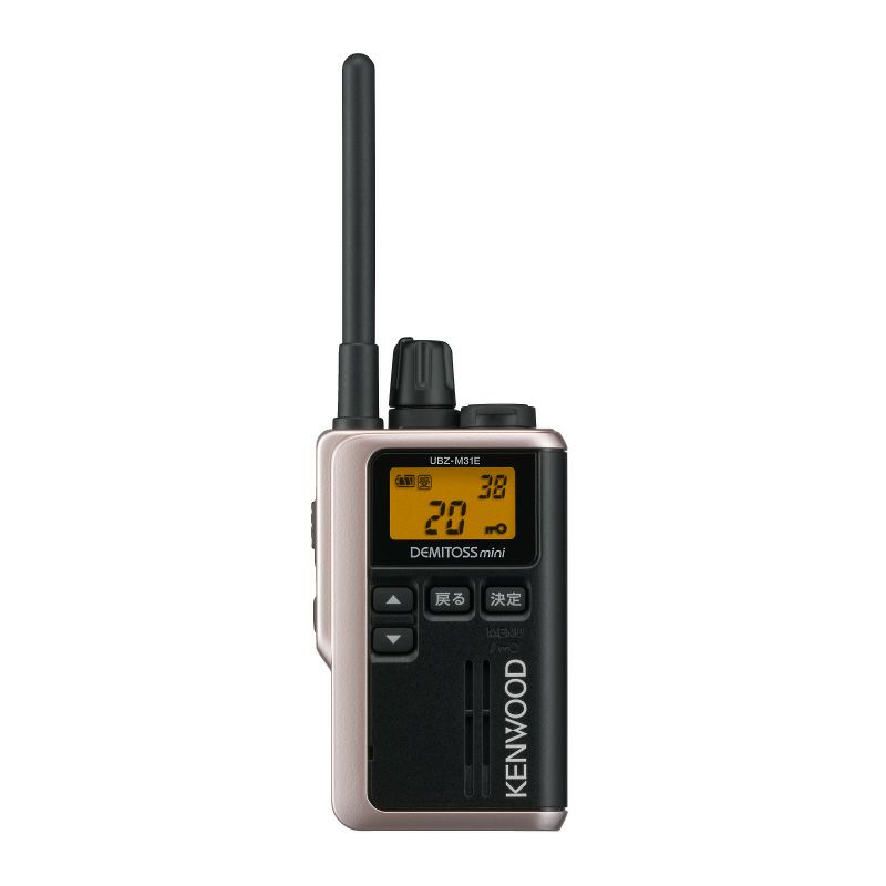 免許資格不要】ケンウッド 特定小電力トランシーバーUBZ-M31E | JVC