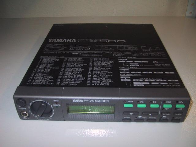 ギター YAMAHA FX500 SIMUL-EFFECT PROCESSOR Yamaha FX500 Simul