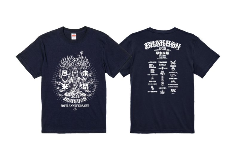 BRAHMAN 30枚限定Tシャツ GOODS | BRAHMAN 30th Anniversary「尽未来祭