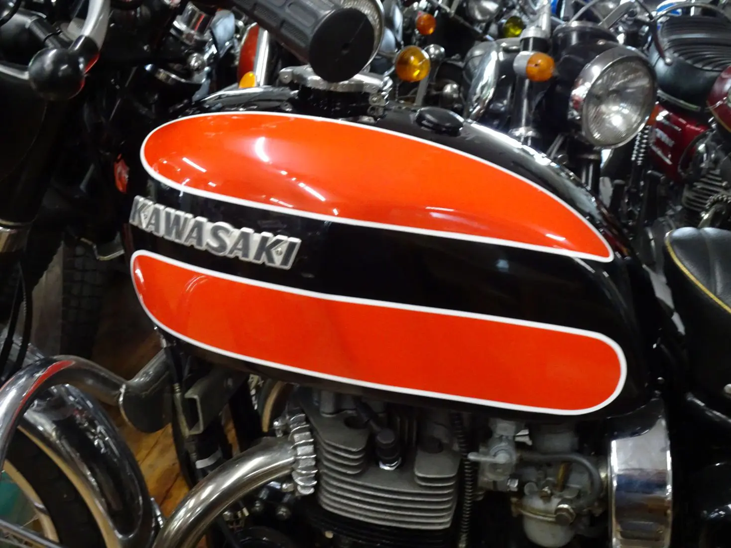 Kawasaki W650 W650純正タンク 純正タンクSET!! Kawasaki W650 純正