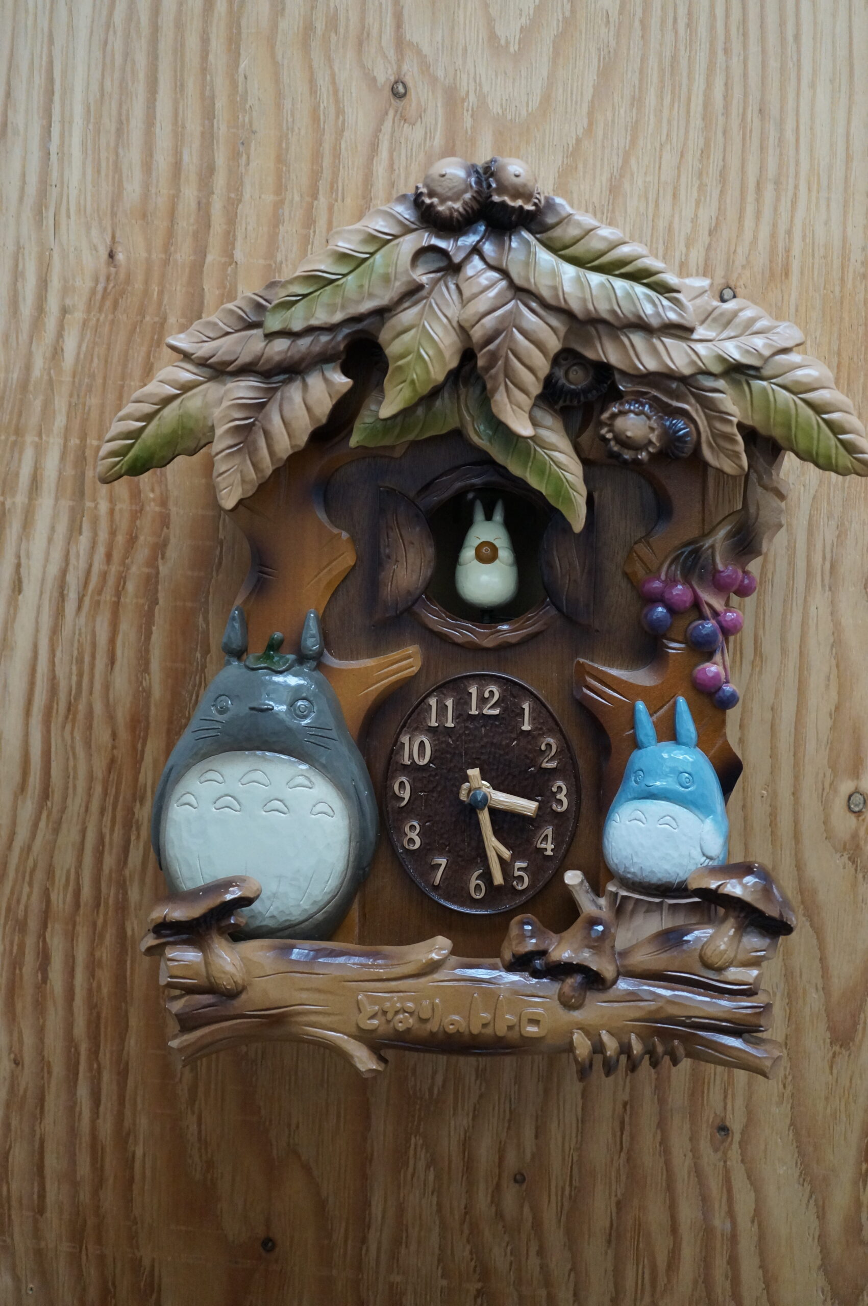 となりのトトロ掛け時計 ジブリとなりのトトロ掛時計