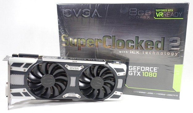 温度センサ大盛で安心冷却「EVGA GTX 1080 SC2 GAMING iCX」をレビュー