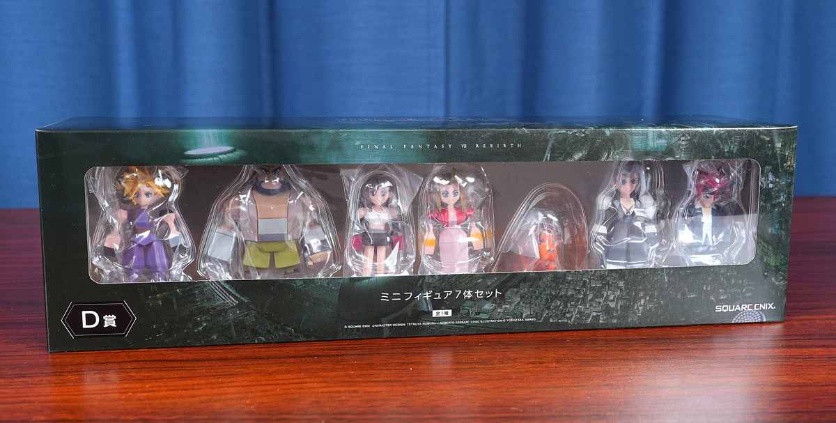 ff7 リバース ミニフィギュアセット D賞 FF7リバース D賞 発売記念くじ
