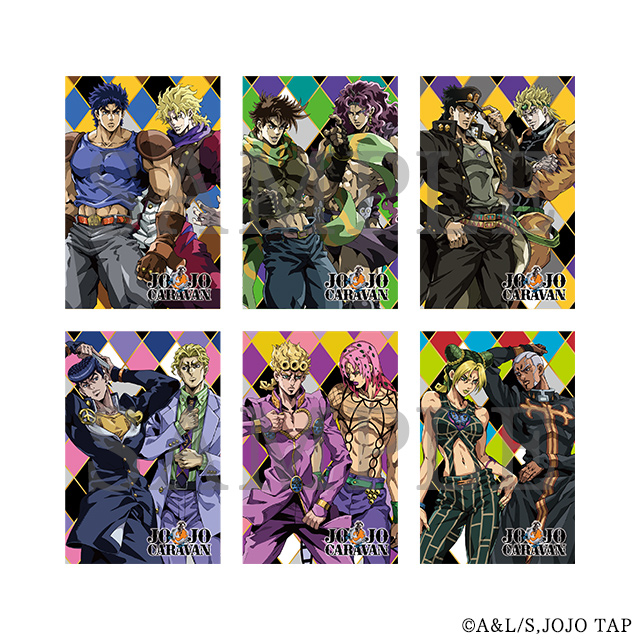 ☆新品未開封☆限定品☆ジョジョキャラバン B2ポスター 3種セット ジョジョ