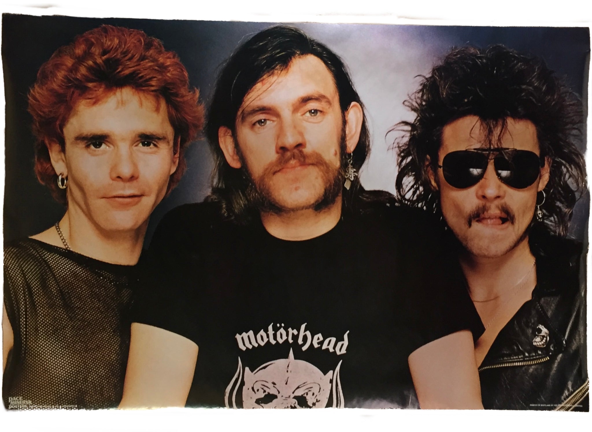 Motörhead 1982年西ドイツツアー￼ポスター Motörhead 1982年西ドイツ
