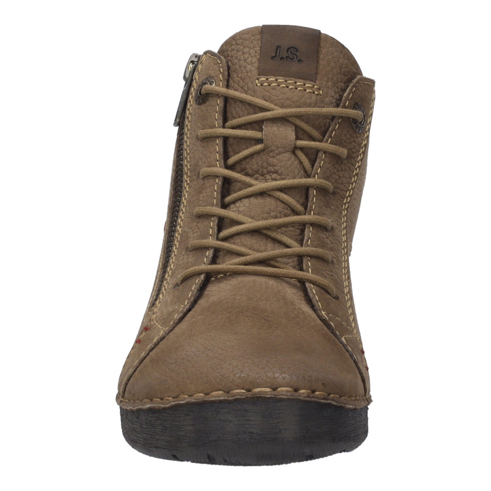 Fergey 67 | Women's Hand‑Sewn Nubuck Bootie | JOSEF SEIBEL