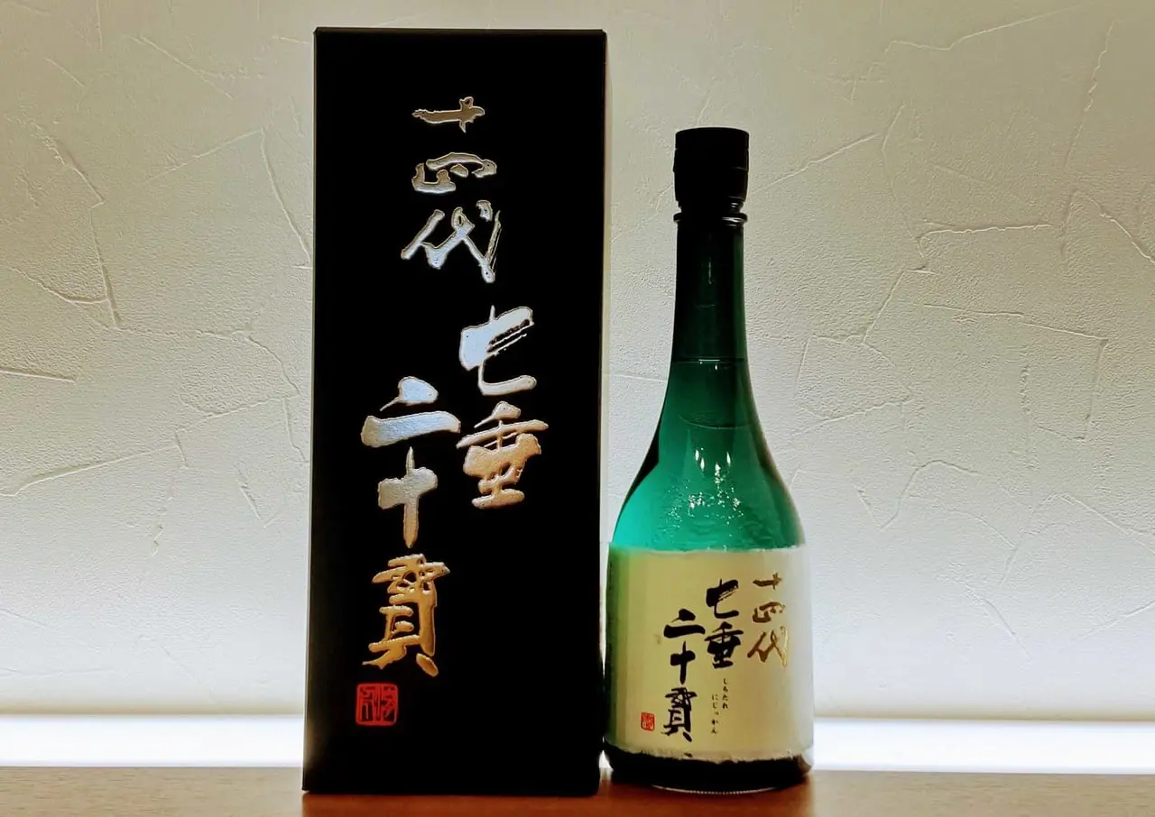 空瓶 十四代七垂二十貫 720ml 2025年製造 十四代 七垂二十貫 720ml