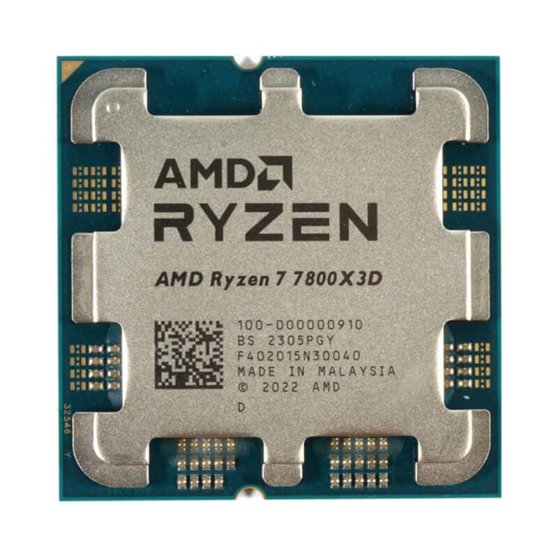 AMD RYZEN 7 7800X3D 8-Core 4.2GHz (5.0 GHz Max Boost) 96MB Cache