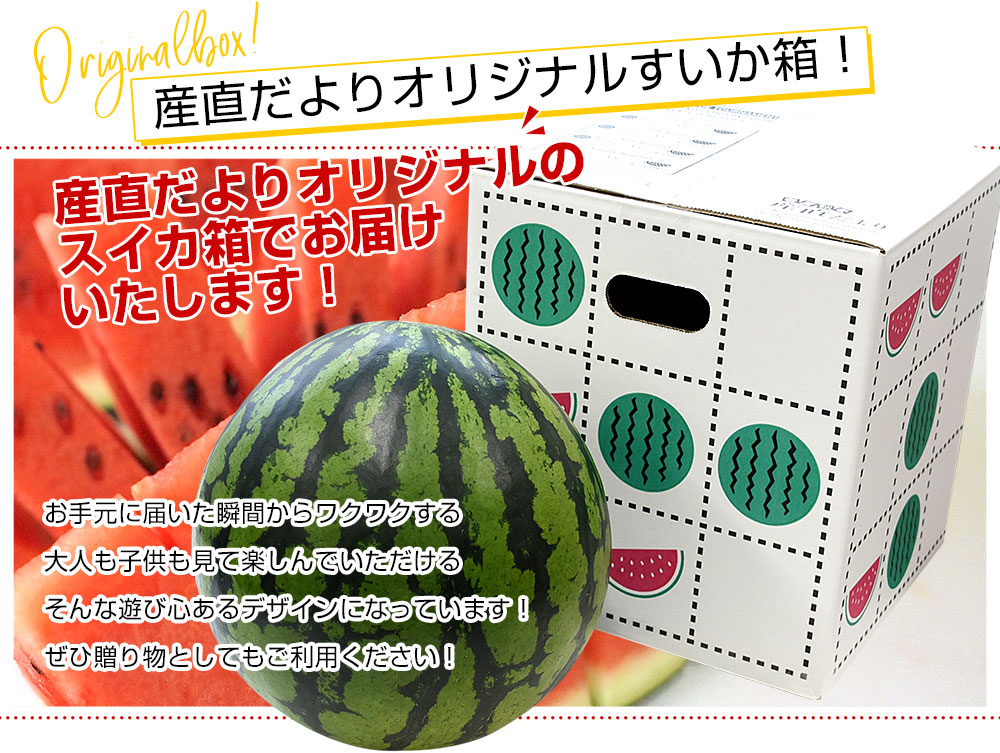 千葉県 JA富里市西瓜部28部会 大玉すいか（紅大）9キロ以上 4Lサイズ 1
