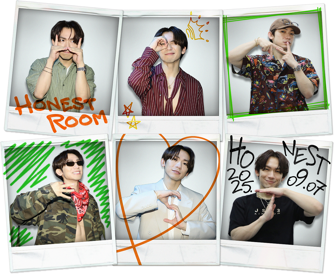 NAOTO HONEST ROOM 来場者限定オリジナルグッズ NAOTO HONEST ROOM