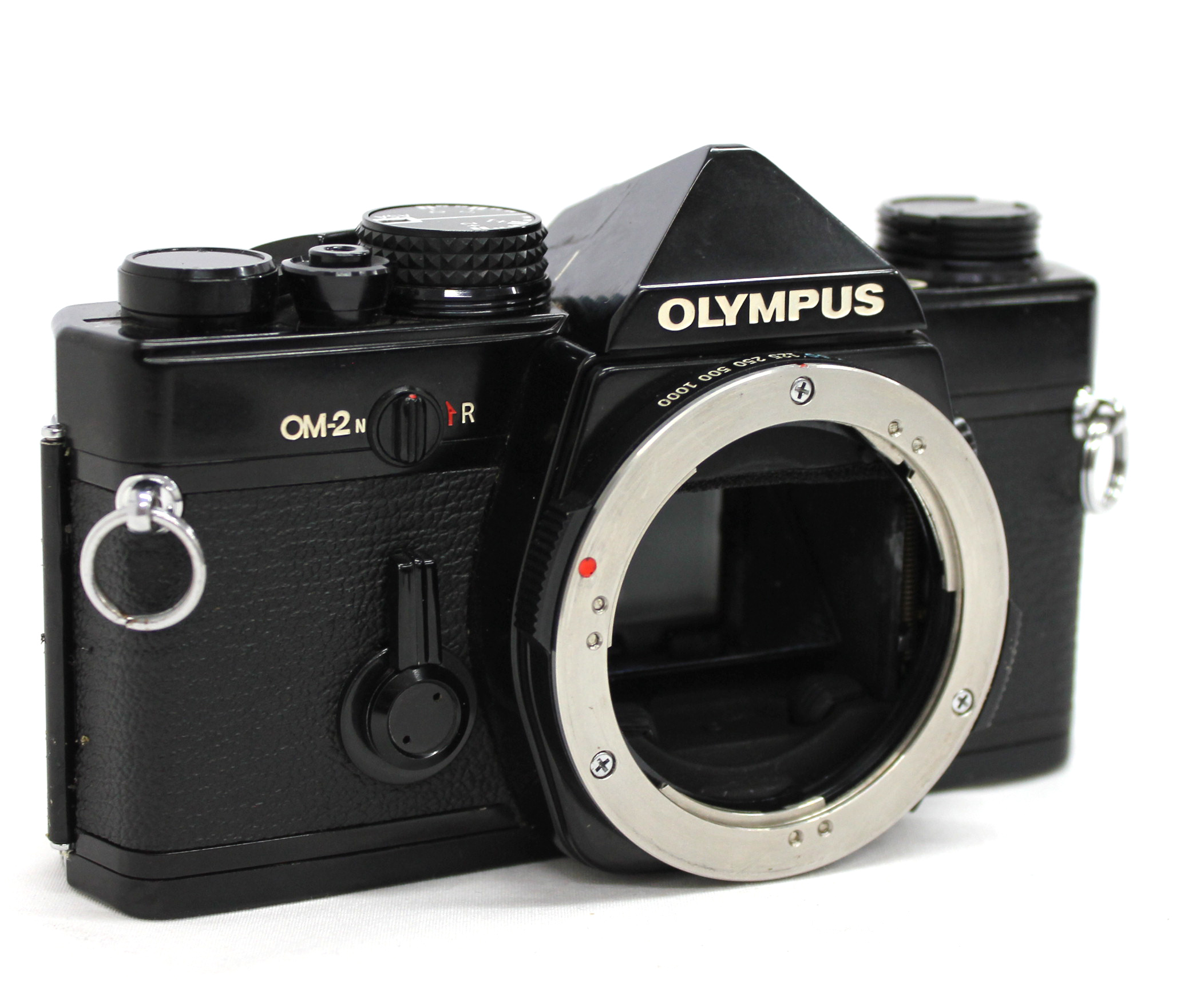 Olympus OM-2n Black with OM-System Zuiko MC AUTO-S 50mm F/1.4 Lens
