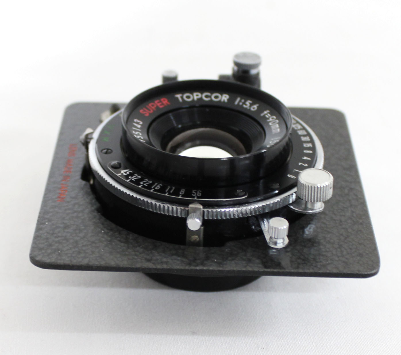 Topcon Horseman Super Topcor 90mm F/5.6 Tokyo Kogaku Lens from