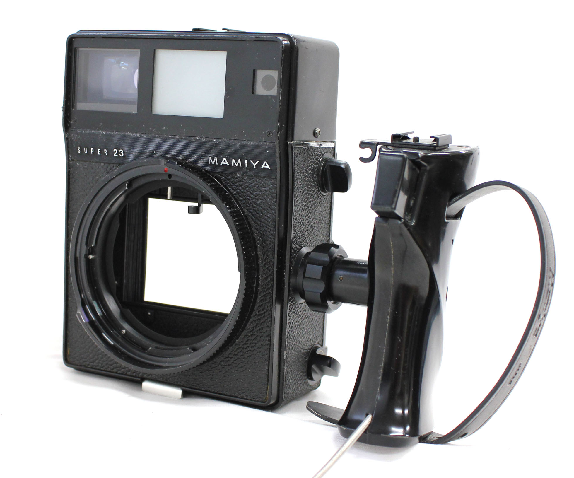 Mamiya Press Super 23 with Mamiya-Sekor 100mm F/3.5, Pint Glass