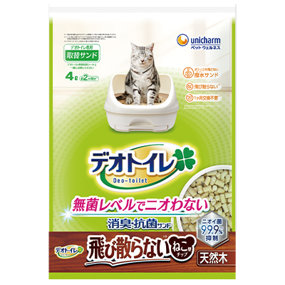 デオトイレ ふんわり香る 消臭・抗菌シート ナチュラルガーデンの香り