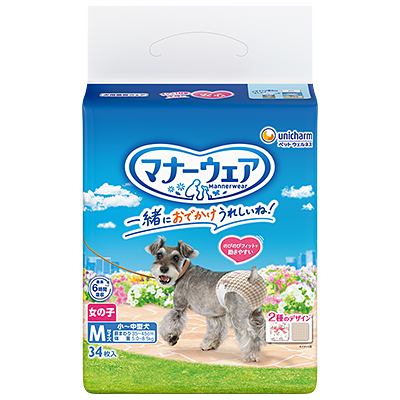 マナーウェア 女の子用 Mサイズ-ユニ・チャーム