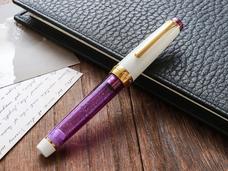 プロフェッショナルギア21金・ Purple Rain Fountain Pen | ワンチャー