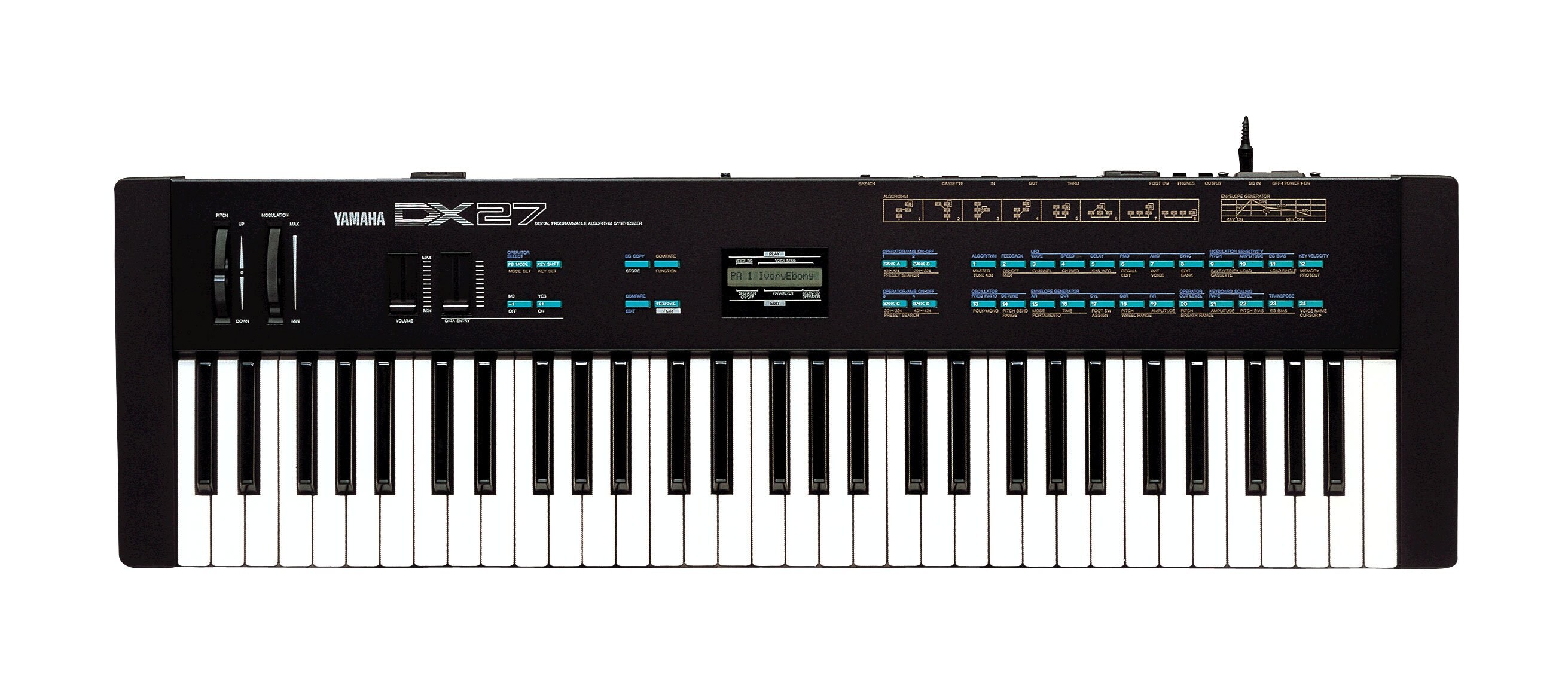 Yamaha DX-27 シンセサイザー 61鍵 ヤマハ | DX27 - シンセサイザー - 概要